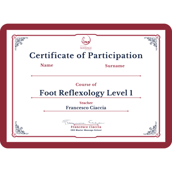 Foot Reflexology Level 1 Certificate