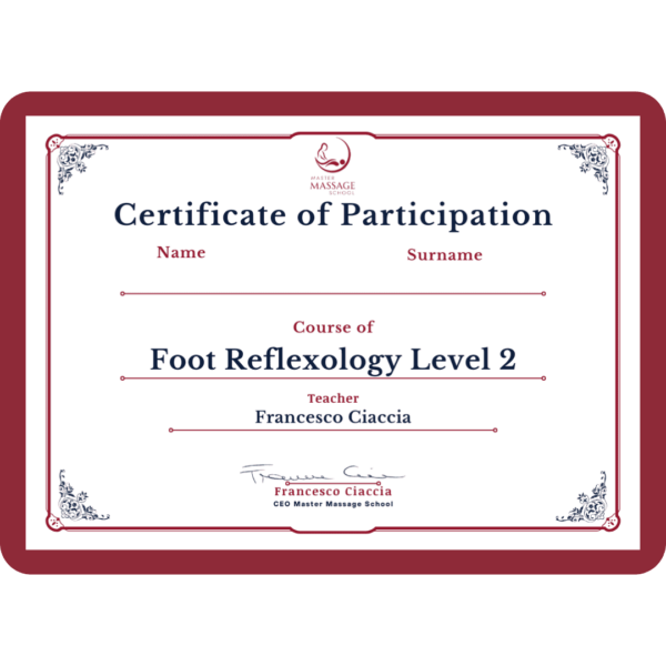 Foot Reflexology Level 2 Certificate